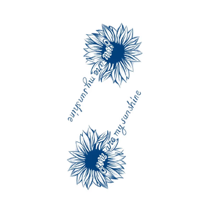 Tatuajes Temporales Semipermanentes BXTAT GZ211 a 216, Transferibles con Agua, Diseño de Dragón, <span class=keywords><strong>Sirena</strong></span>, Flor, <span class=keywords><strong>Pez</strong></span>, Peonía, Pájaros - Product Image 5