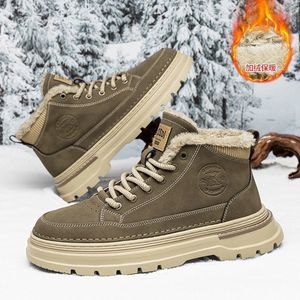 Men's High Top Autumn Winter Boots Best-Selling Cheap Fashionable Shoes with Lace-Up Closure for Casual Daily Wearing - Product Image 5