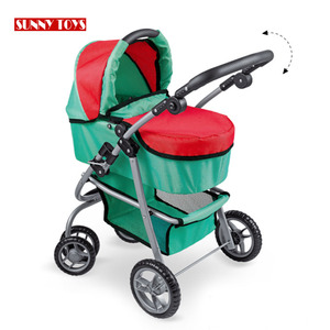 Haute qualité enfants semblant jouer jouet 3 en <span class=keywords><strong>1</strong></span> coton poupée poussette landau pour poupée jouets - Product Image 1