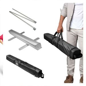 Roll-up portable pour événements, présentoir publicitaire professionnel, signalétique personnalisée imprimée pour salons professionnels et marchés - Product Image 4