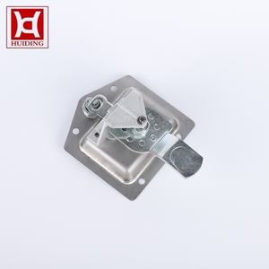 <span class=keywords><strong>Serrure</strong></span> de boîte à outils anti-poussière à poignée en T avec <span class=keywords><strong>4</strong></span> trous de fixation, loquet à languette droite en acier inoxydable avec capuchon résistant aux intempéries - Product Image 5