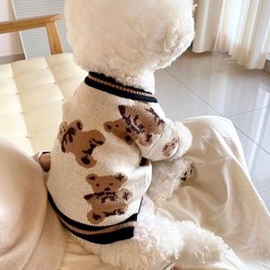 Pulls et Cardigans pour Animaux de Compagnie – Vêtements Chauds <span class=keywords><strong>en</strong></span> Tricot pour Chiens et Chats de Petite et Moyenne Taille – Tenues Confortables pour Chiots - Product Image 4
