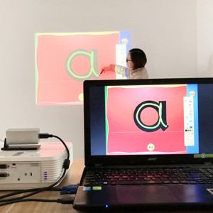 Pantalla inteligente portátil Pizarra interactiva Infrarrojo <span class=keywords><strong>Virtual</strong></span> Multi-Pen Pantalla táctil Escritura Aula digital Pizarra inteligente - Product Image 4