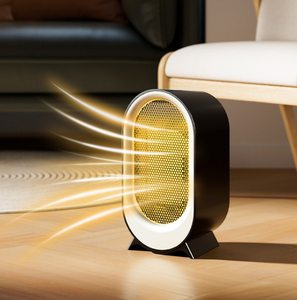 Calentador de Ventilador PTC Pequeño para Invierno, Calentador de Escritorio Silencioso para Uso Doméstico, Calentamiento Rápido, Calentador de Ventilador Eléctrico de 1200W para Invierno - Product Image 2