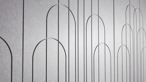 Paneles acústicos de tablero de fibra de poliéster 1220*2420*9mm autoadhesivo de decoración de pared interior a prueba de sonido de alta densidad 100% - Product Image 5