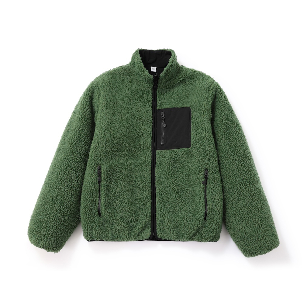 Reversible Sherpa Fleece Wholesale for Men's Winter Jackets