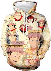 Felpa con cappuccio personalizzata in cotone organico per donna e uomo stile Anime <span class=keywords><strong>Y2K</strong></span> felpe leggere alla moda invernale per bambino - Product Image 4