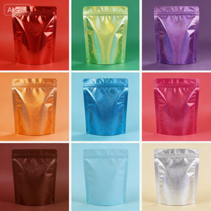 Bolsas de Embalaje de Grado Alimenticio con Cierre Hermético y Diseño Personalizado para Alimentos para Bebés, con Lámina Holográfica Brillante - Product Image 4