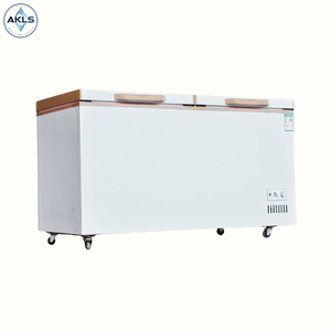 Hight độ bền 400L 600L 1000L iters congelateur horizontale sâu tủ đông tủ lạnh ngực cho cửa hàng thực phẩm đông lạnh trong siêu thị - Product Image 1