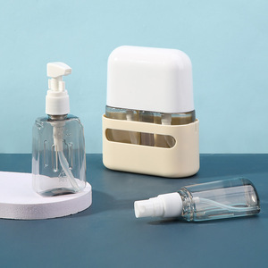 Ensemble de flacons combinés en plastique 50 ml 100 ml, vaporisateur, distributeur de voyage portable pour shampoing, savon, cosmétiques - Product Image 3