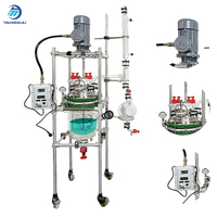 Reactor Químico Automático Encamisado de 15L (con Recipiente de Agitación) Diseñado para Plantas de Fabricación en Venta