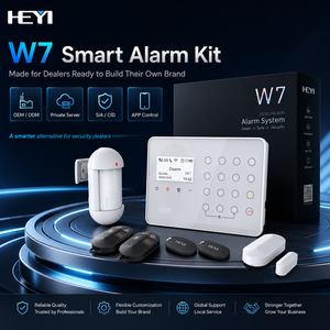 Sistema de Alarma Inteligente Inalámbrico 4G OEM ODM, <span class=keywords><strong>Kit</strong></span> de Seguridad para Distribuidores <span class=keywords><strong>AJAX</strong></span>, Compatible con SIA CID, Servidor Privado, Control Remoto por Aplicación - Product Image 2
