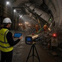 Monitor de Desplazamiento Láser YZ-120: Telemetro Estructural Inalámbrico en Tiempo Real para Escenas de Incendios, Terremotos y Deslizamientos de Tierra