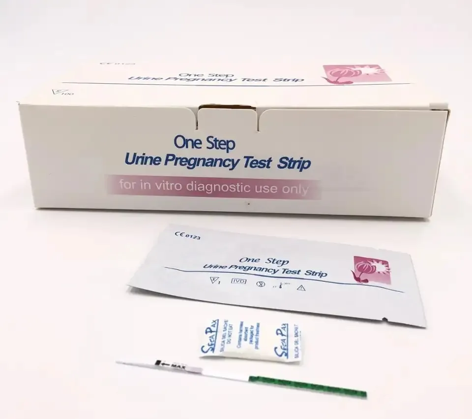 Bande de Test d'urine de grossesse, 1 pièce, HCG -U01A gemc