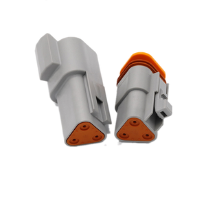 Deutsch DT 2针汽车防水电连接器公母插头线束，用于汽车、卡车、船、发光二极管工作灯 - Product Image 4