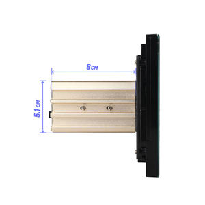 Autoradio Android 9.0 4+32G PX6 avec GPS, Navigation, Lecteur Audio Vidéo, Boîte PC, Wifi, BT, AMP 7851, OBD, DAB + SWC - Product Image 5