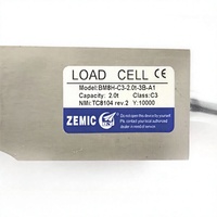 Célula de carga de viga de cizallamiento herméticamente sellada de acero inoxidable BM8H IP68, 500 kg-5 t, alta precisión, plataforma de báscula tipo tolva C3