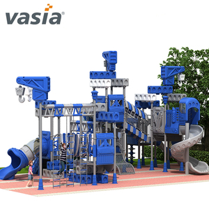 Sử dụng quy mô lớn ngoài trời sân chơi thiết bị nhựa <span class=keywords><strong>slide</strong></span> cho trẻ em làm bằng tại trung quốc - Product Image 4