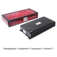 Amplificateur de voiture en aluminium 4 canaux de classe AB 100Wx4 Bermans, haute fidélité, 4 ohms, 12-24V pour camion, bus, OEM, ODM
