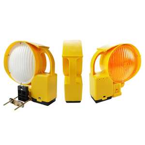 CITICITY Solar Led Warning <b>Light</b> European Style Barricade <b>Light</b> Traffic Warning <b>Light</b> 12352 Standard - Product Image 4