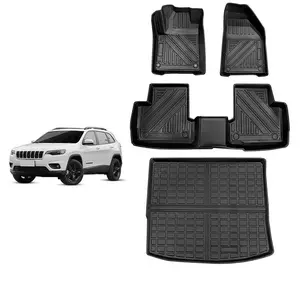 Venda quente All weather 3D TPV TPE tapete do carro eco-friendly tapete do carro para JEEP Cherokee