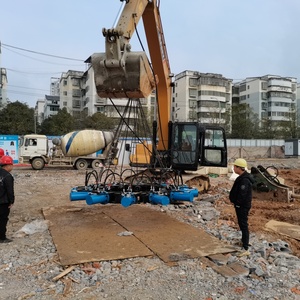 Machinerie de démolition de pieux avec une poussée de 300KN pour une finition propre des têtes de pieux - Product Image 6