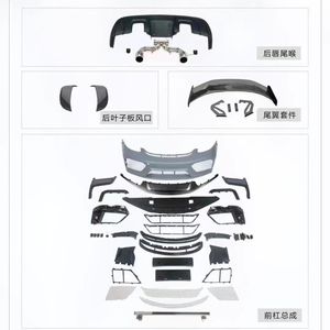 ชุดบอดี้ GT4RS ปลายท่อไอเสียสปอยเลอร์กันชนหน้าวัสดุ PP สำหรับ Porsche <span class=keywords><strong>718</strong></span> <span class=keywords><strong>Cayman</strong></span> อัพเกรดเป็นชุดบอดี้ - Product Image 2