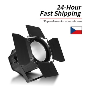 Projecteur Fresnel LED RGBW haute puissance 200W AICPOSE pour mariage, fête, éclairage de scène DMX - Product Image 1