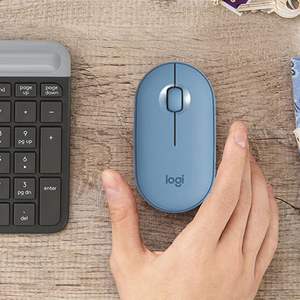 Original 100% Logitech Pebble M350 Wholesale <b>Mouse</b> Wireless Silent <b>Mouse</b> 1000DPI 3 Buttons Ergonomic Portable Mini - Product Image 2