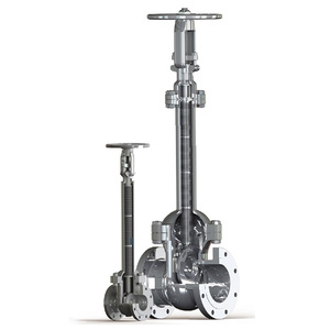 Forged Long Bellow Flanged ANSI150 ANSI 300 PN16 PN25 JIS10K JIS20K Weld Butt Weld Bellow Sealed Gate Valve Globe Valve - Product Image 3