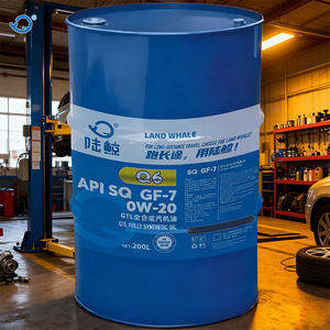 שמן מנוע סינתטי מלא LAND WHALE API SQ GF-7 0W-20 GTL |   חבית פלסטיק 200 ליטר |   חיי מדף של 5 שנים - Product Image 4