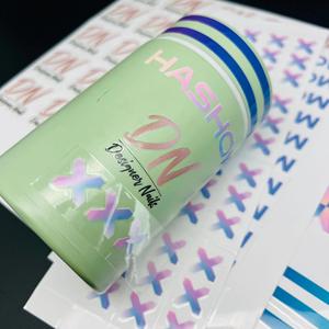 Etiqueta Impermeable con Estampado Plateado y Dorado, Calcomanías con Logotipo, Calcomanía Láser, Adhesivo de Transferencia UV de Cristal para Publicidad Portátil - Product Image 5