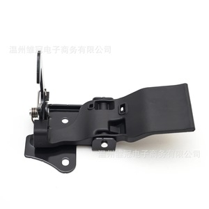 Serrure de capot Audi 8X0 823 480 en métal noir pour A1, pièce de rechange - Product Image 1