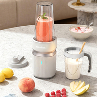 Professionele Heavy Duty 1000W 3-in-1 Nutri Blender Mixer Huishoudelijk Gebruik 6 Lemmetjes Roestvrij Staal Elektrisch 700ml Capaciteit