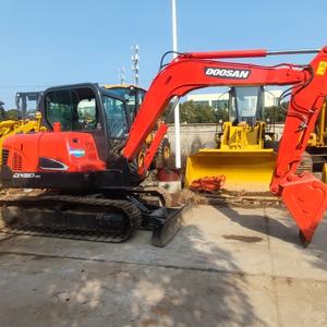 Excavadora Mini DOOSAN DX60 de 6 Toneladas, Original de Corea, Precio Bajo, Nueva, Motor Multifuncional, Excavadoras DOOSAN DX60 Usadas en Venta - Product Image 5