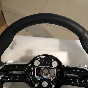 Volant en cuir pour <span class=keywords><strong>Mercedes</strong></span> Benz AMG GLC GLE CLA GLS GTS GT W211 W204 W212 W205 W176 <span class=keywords><strong>C300</strong></span> W246 W222 C63 W117 W213 W218 - Product Image 4