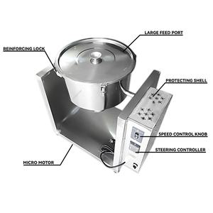 Qualitätsgarantierte Chemische Materialmischmaschine Hocheffizienter Tromelförmiger Pulver-Rührwerksmischer - Product Image 3