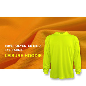 Thấp Moq An Toàn Xây Dựng Bảo Hộ Lao Động <span class=keywords><strong>Hi</strong></span> <span class=keywords><strong>VIS</strong></span> An Toàn Áo Sơ Mi Neon Màu Xanh Lá Cây Màu Bird Eye Vải Thiết Kế Với Mui Xe Áo Sơ Mi - Product Image 3