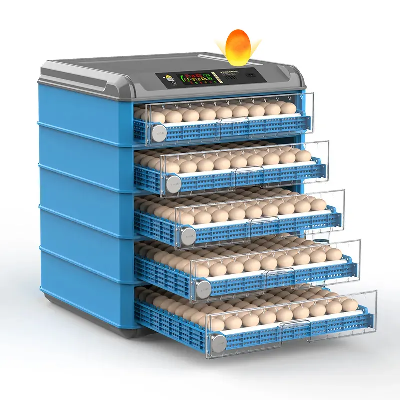 Incubateur d'œufs à tiroir, capacité de 500 œufs de poule, entièrement automatique, pour usage domestique ou petite ferme