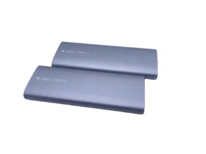 超薄便携式C型输入快速铝<span class=keywords><strong>M</strong></span>.2 NVME 128gb 256gb 512gb 1TB笔记本手机固态硬盘 - Product Image 4