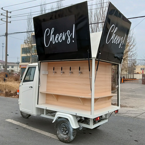 <b>Mini</b> Food Truck Pizza Truck Ice Cream Cart Mobile Kitchen Fully Equipped for Sale - Product Image 3