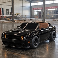 Voiture de drift rétro pour passionnés, Hellcat, 80 km/h, 3 vitesses réglables, couleur de carrosserie personnalisée, directement de l'usine pour utilisation en extérieur