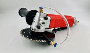 Smerigliatrice pneumatica ad angolo di acqua bagnata per la lucidatura della pietra pastiglie - Product Image 2
