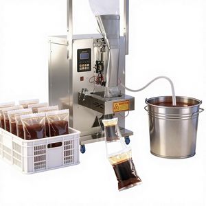 Équipement de production d'eau en sachet 2000 Bph, machine de conditionnement de liquides pour bâtonnets glacés, sucettes glacées, glaces et bonbons glacés - Product Image 1