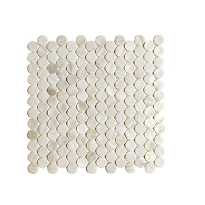 Glossy Glass <b>Mosaic</b> <b>Sheets</b> 10mm Thick Luxurious <b>Tiles</b> for Home Decor Hotel & Dining Applications - Product Image 1