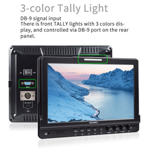 V1 FW1018SP Feelworld จอภาพติดกล้องหน้าจอ IPS HD เครื่องมือสร้างภาพยนตร์รองรับโลโก้ออกแบบได้เองโรงงานโดยตรง - Product Image 3