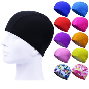<span class=keywords><strong>Bonnet</strong></span> <span class=keywords><strong>de</strong></span> bain en polyester uni <span class=keywords><strong>pas</strong></span> <span class=keywords><strong>cher</strong></span> pour adulte, idéal pour l'été, en élasthanne et polyester, vente en gros - Product Image 5