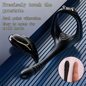 वयस्कों के लिए आंतरिक बाहरी सटीक कंपन रिमोट नियंत्रण अंतःस्थापित गुदा - Product Image 5