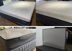 Colchón de cama con carcasa exterior, cubierta de colchón de espuma de refrigeración con cremallera - Product Image 2