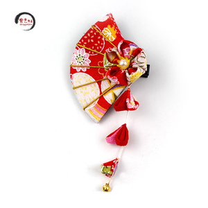 थोक गीशा शैली जापानी Hairpins लटकन ड्रॉप सकुरा कपड़े जापानी किमोनो कपड़े बाल क्लिप - Product Image 5
